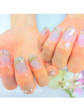 キャンアイドレッシー ニジ(Can I Dressy NIZI)/ななめフレンチ