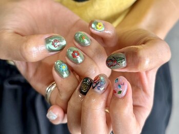 ニコルネイル(nicole nail)/ビーズネイル