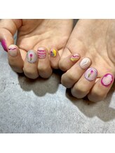 リファインネイル(refinenail)/個性派ニュアンスネイル