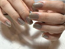 デューネイルスタジオ(dew nail studio)/マグネット ミラーフレンチ