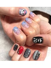 エヌ(#N)/LIVE参戦ネイル