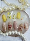 押し花ネイル