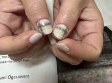 デューネイルスタジオ(dew nail studio)/モヘアチェック サンドジェル