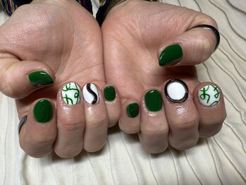 ディーエムジーネイル(DMG nail)/幾何学アート