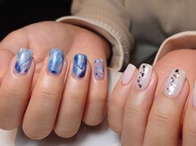 ラクネイル 浦和店(raku nail)/ちぐはぐネイル