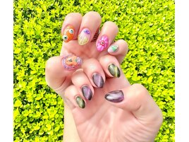 ディズニーハロウィンネイル