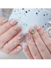 クイーンズビューティーサロン 新宿本店(Queen's beauty salon)/チップ長さ出し10本やり放題