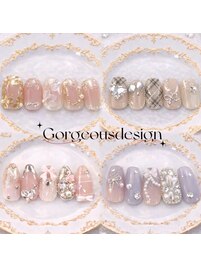 【定額】ゴージャスデザイン