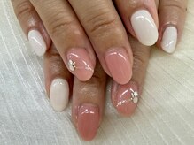 ディーネイル 四条烏丸(D-nail)/【春井】シンプルネイル