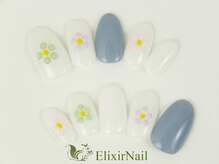 エリクサーネイル 心斎橋(Elixir Nail)/定額aシンプル/クーポン使用