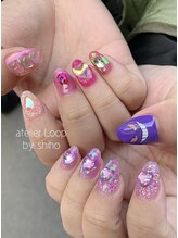 アトリエループ(atelier Loop by shiho)/キラキラネイル