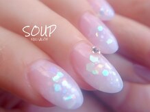 スープ(SOUP)/長さだし スカルプ グラデ