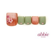 ネイルサロン アビー 宮益坂店(abbie)/桜マグフット　￥12353