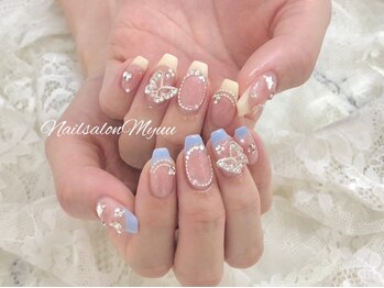 ネイルサロン ミュウ 池袋店(nailsalon Myuu)の写真/こだわり派も納得のオーダーメイドネイルを楽しめるサロン！丁寧なカウンセリングで、美しいデザインに★