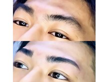 ボス ブロウ 天白店(BOSS BROW)/【メンズ眉毛】before after