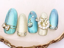 クリスマスネイル¥8980