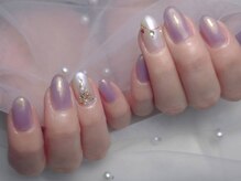 ネイルバイピヌ(nail by pinu)/クリスマス一本アート