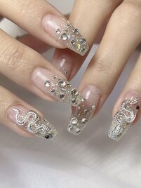 巳年ネイル☆