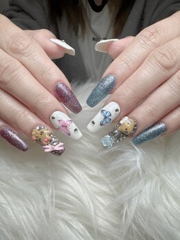 ミユキビューティー(Miyuki Beauty)/ワンホンガーリーネイル