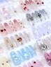 【シンプル可愛い】オフィス◎30種から選択♪定額シンプル《カラー変更OK》
