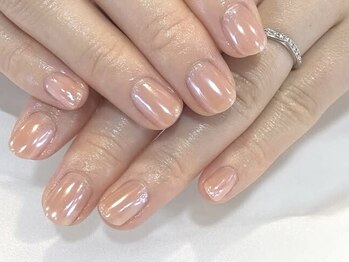 フェミニンネイル(Feminine Nail)/グレーズドドーナツネイル