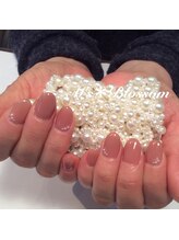 ネイルサロンアンドスクールエムズブロッサム(Nailsalon & school M's Blossom)/スカルプ◆ワンカラー＋パール