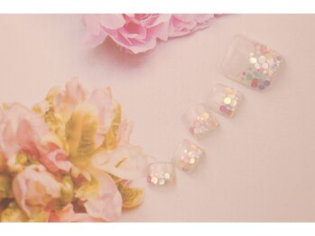 ルーヴル ネイルアンドアイラッシュ 生駒(LOUVRE nail&eyelash)/パステルホロ