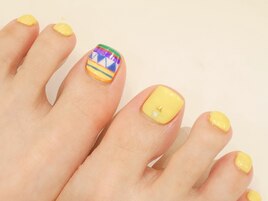 エスニック柄アート。