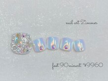 ネイルアート ジマー/foot 90minart ¥9960
