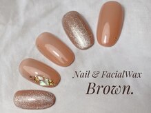 ブラウン(Brown.)/マグネット　シェル