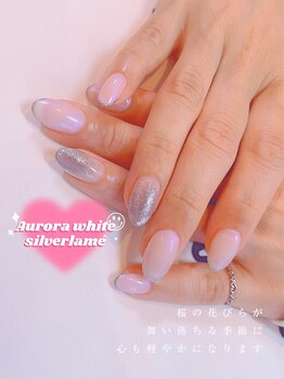 定額ネイル　¥5000