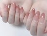  《ジェル》 カラーグラデーション Hand Gel 　平日¥5800/土日祝¥6300