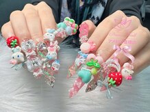 ナナネイル アメ村心斎橋店(NaNa Nail)/長さ出し/持ち込みOK/アート10本