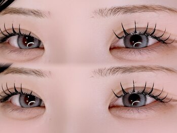 クリムアイラッシュ(crim eyelash)/大人気のLED韓ドル束感120本