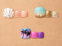 WA ネイル アンド ビューティー(WA nail & beauty)/フット アートやり放題