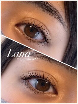 ラナ バイ アンドライフ ショウナン(Lana by andlife Shonan)/RISAオリジナルまつ毛パーマ(上)