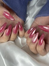 フラワーズネイル(flowers nail)/ピンクマグネット