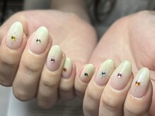 サロンドファン(salon de Fan)/きらきらグリーングラデーション