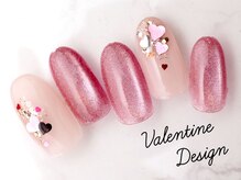 ネイルランド 橋本店/バレンタインネイル