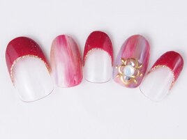 ボルドーフレンチタイダイ