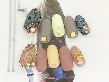 ネイルサロン キャンディネイル(Candy Nail)/お花レース by星