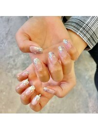 ラメグラデーション￥4500