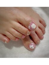 ココズルーム(KOKO's Room)/フラワーフットネイル