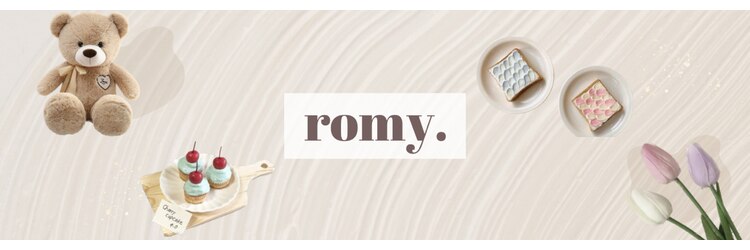 ロミー 新宿(romy.)のサロンヘッダー