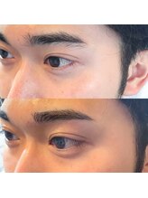 アンドスリー 原宿 表参道店(And Three)/メンズ眉毛WAXスタイリング