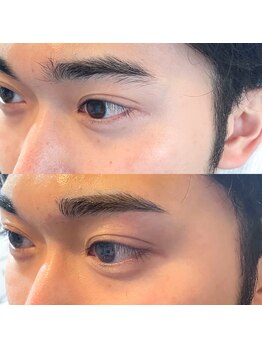 アンドスリー 原宿 表参道店(And Three)/メンズ眉毛WAXスタイリング