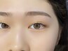 【眉毛美眉スタイリング/間引き込み(wax脱毛1回)】メイク仕上げ付　¥6050
