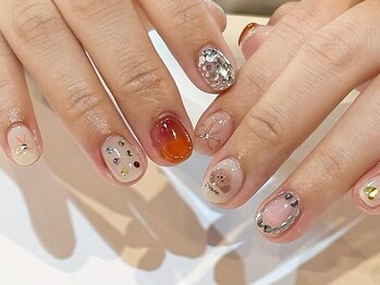アイネイルズ 梅田店(I nails)/Shikumo限定手書きアート