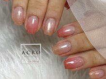 アクロネイル アンド アイ(ACRO NAIL&EYE)/ピンクグラデーション