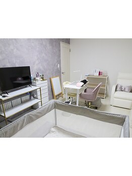 お子様同伴OKのサロン